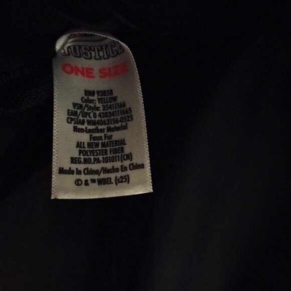 Justice Looney Tunes Tweety Bird Mini Yellow Plush Backpack - Picture 8 of 9